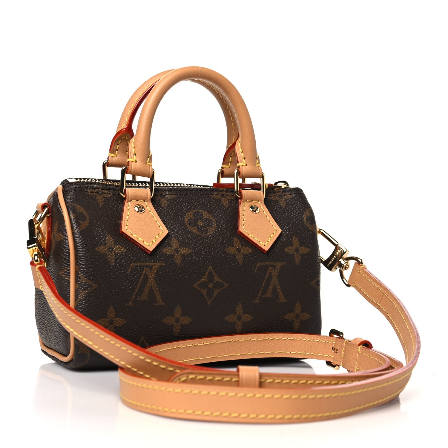 Louis Vuitton Monogram Nano Speedy Bandouliere 3 of 10