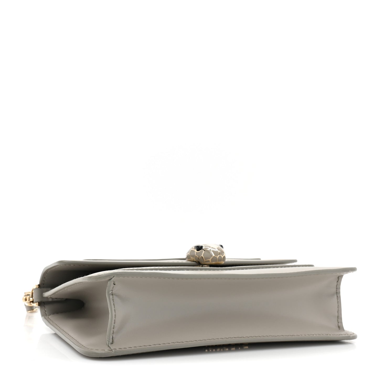 Calfskin Serpenti Forever East West Shoulder Bag Opal Grey