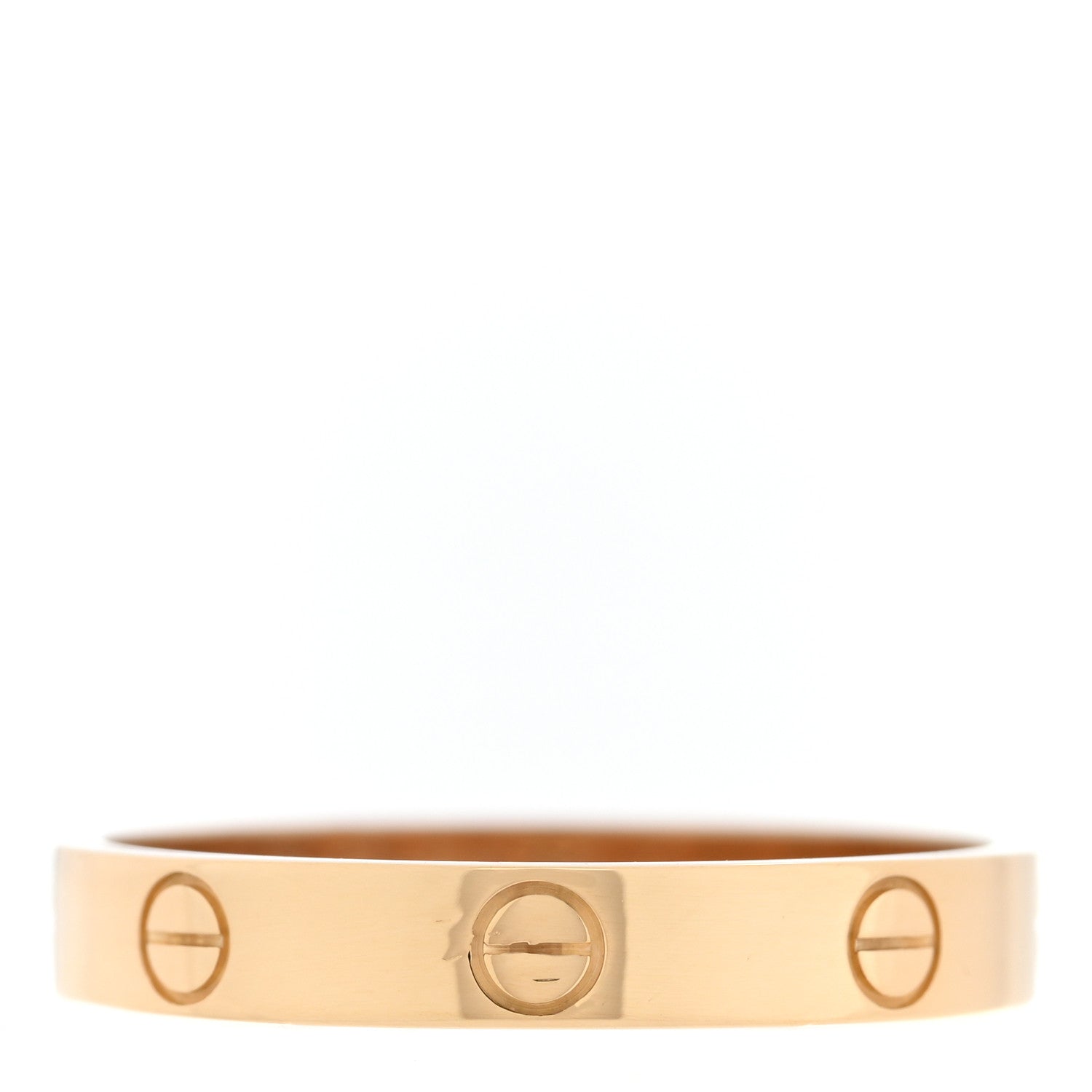 Cartier 18K Pink Gold 3.5mm LOVE Wedding Band Ring 61 9.5 1 of 5