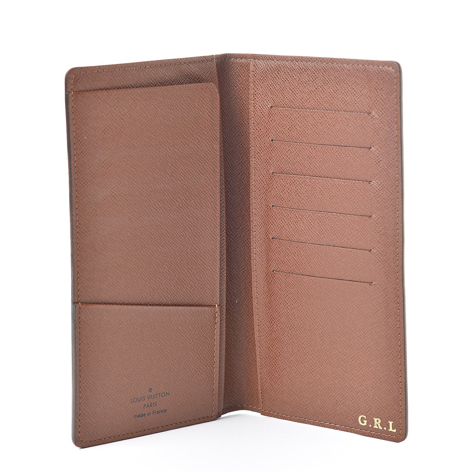 Louis Vuitton Monogram Porte Valeurs Checkbook Wallet 5 of 10