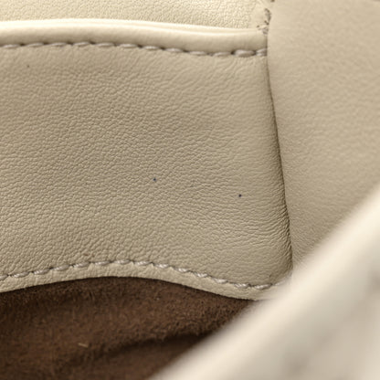 Bottega Veneta Nappa Intrecciato Baby Olimpia Shoulder Bag Chalk 12 of 13