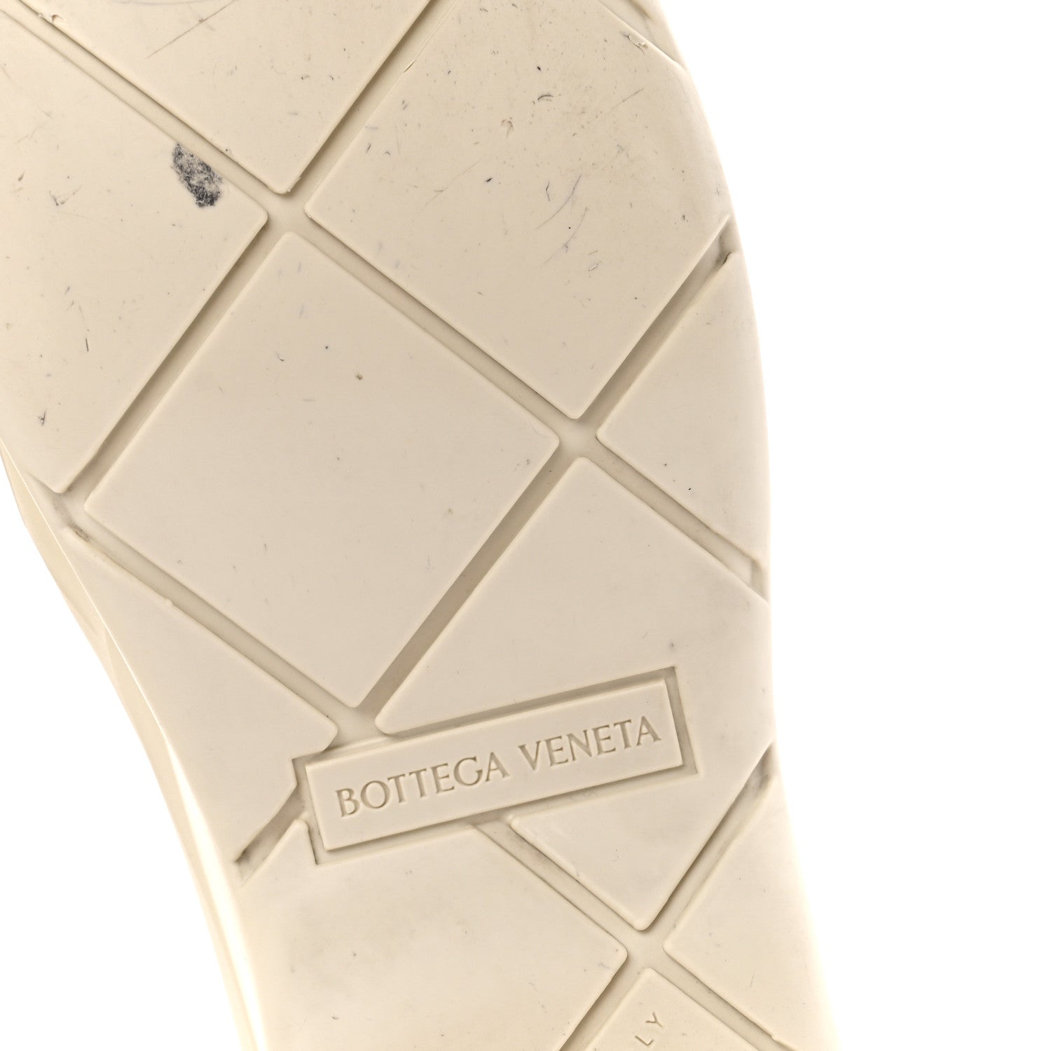 Bottega Veneta Rubber Puddle Ankle Boots 40 White 1398126