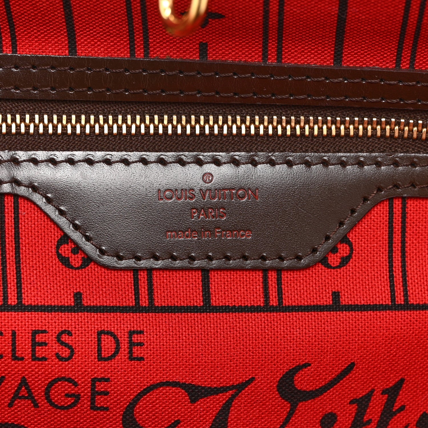 Louis Vuitton Damier Ebene Neverfull PM 6 of 10