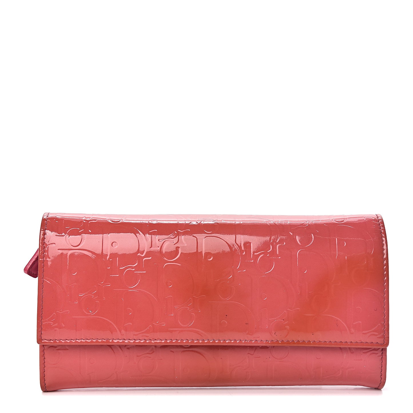 Patent Ultimate Chain Wallet Fushia