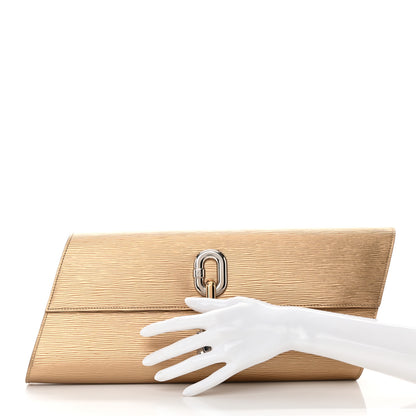 Louis Vuitton Epi Blade Clutch Bronze 2 of 8
