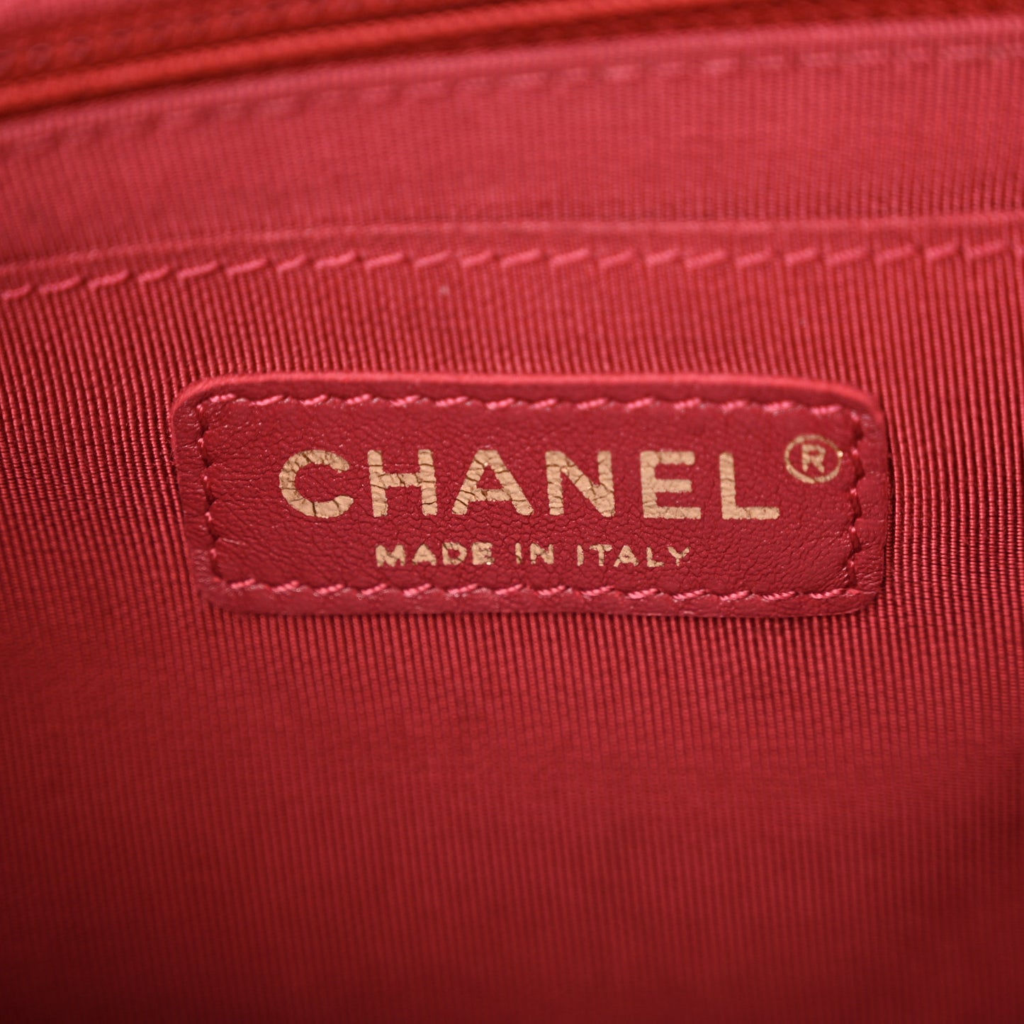 Lambskin Quilted Small Urban Spirit Backpack Red