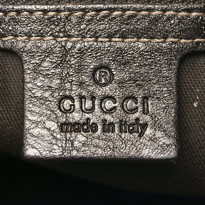 Gucci Monogram Web Studded Pelham Shoulder Bag Dark Brown 6 of 13