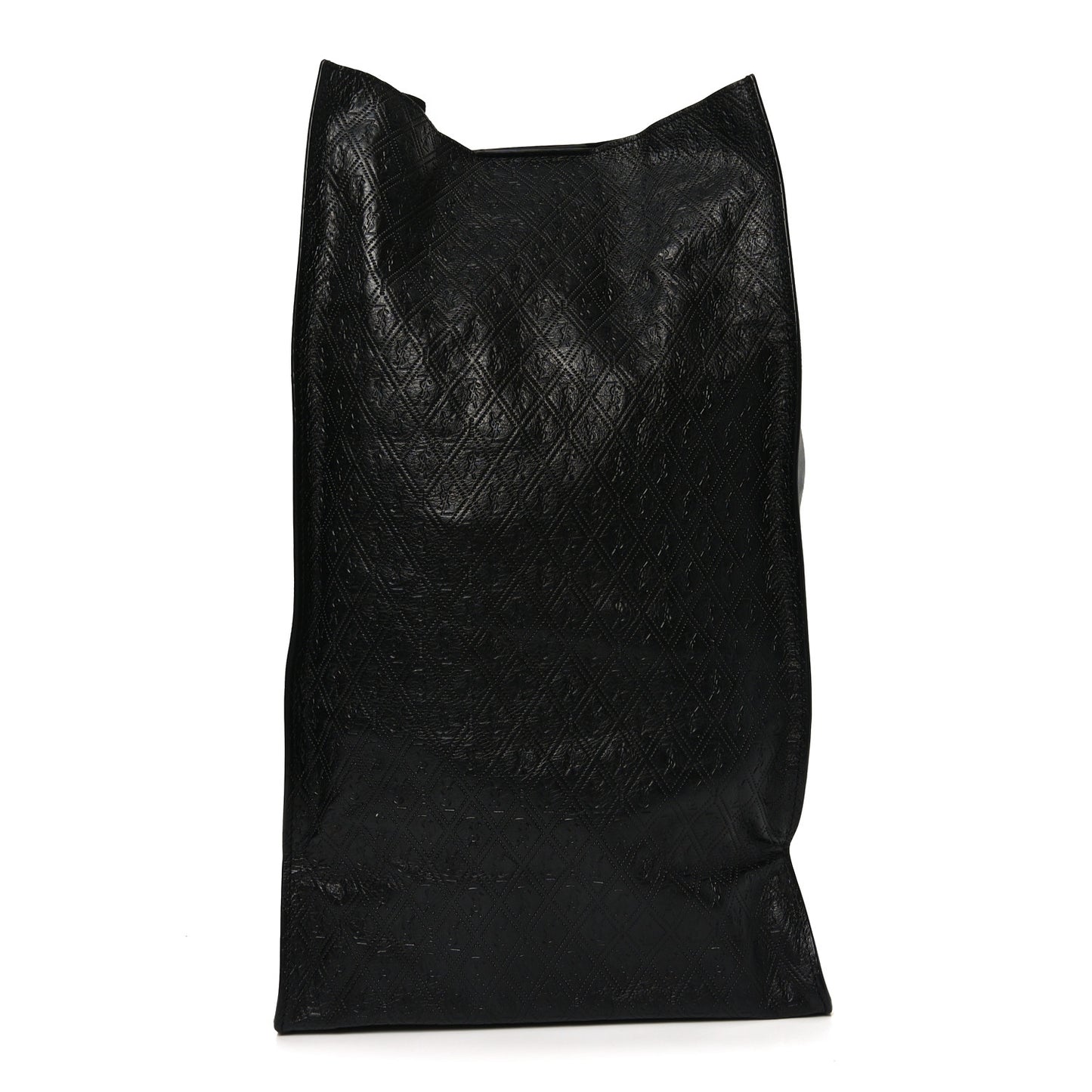 Calfskin Monogram Deli Paper Bag Vintage Black