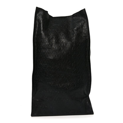 Saint Laurent Calfskin Monogram Deli Paper Bag Vintage Black 2 of 10