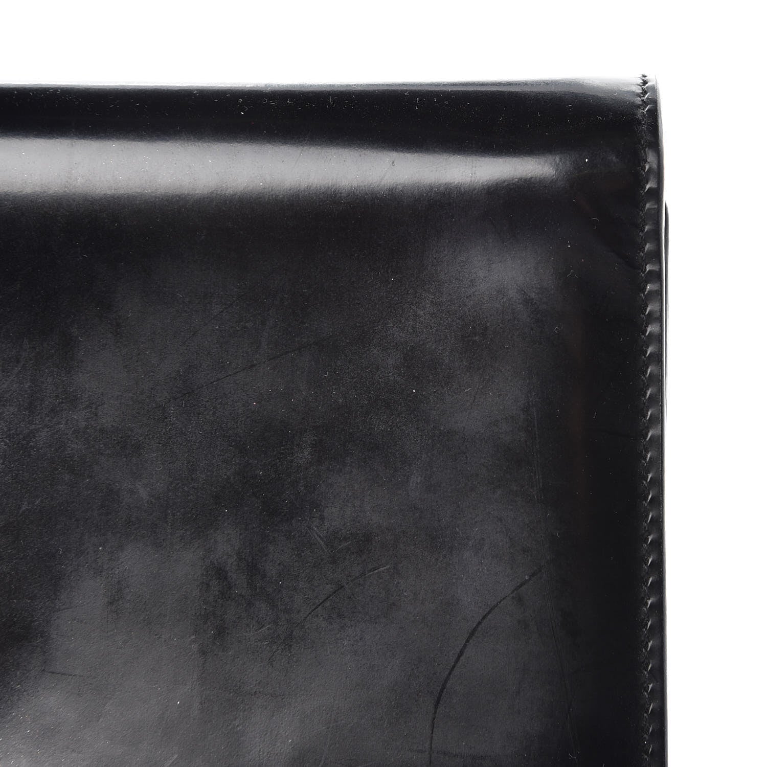 Saint Laurent Patent Cassandre Tassel Clutch Black 10 of 14