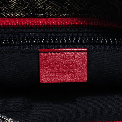 Gucci Crystal Monogram Small Flat Messenger Crossbody Navy 6 of 7