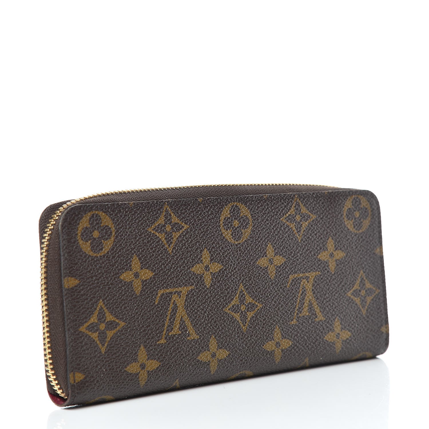 Louis Vuitton Monogram Clemence Wallet Fuchsia 3 of 10