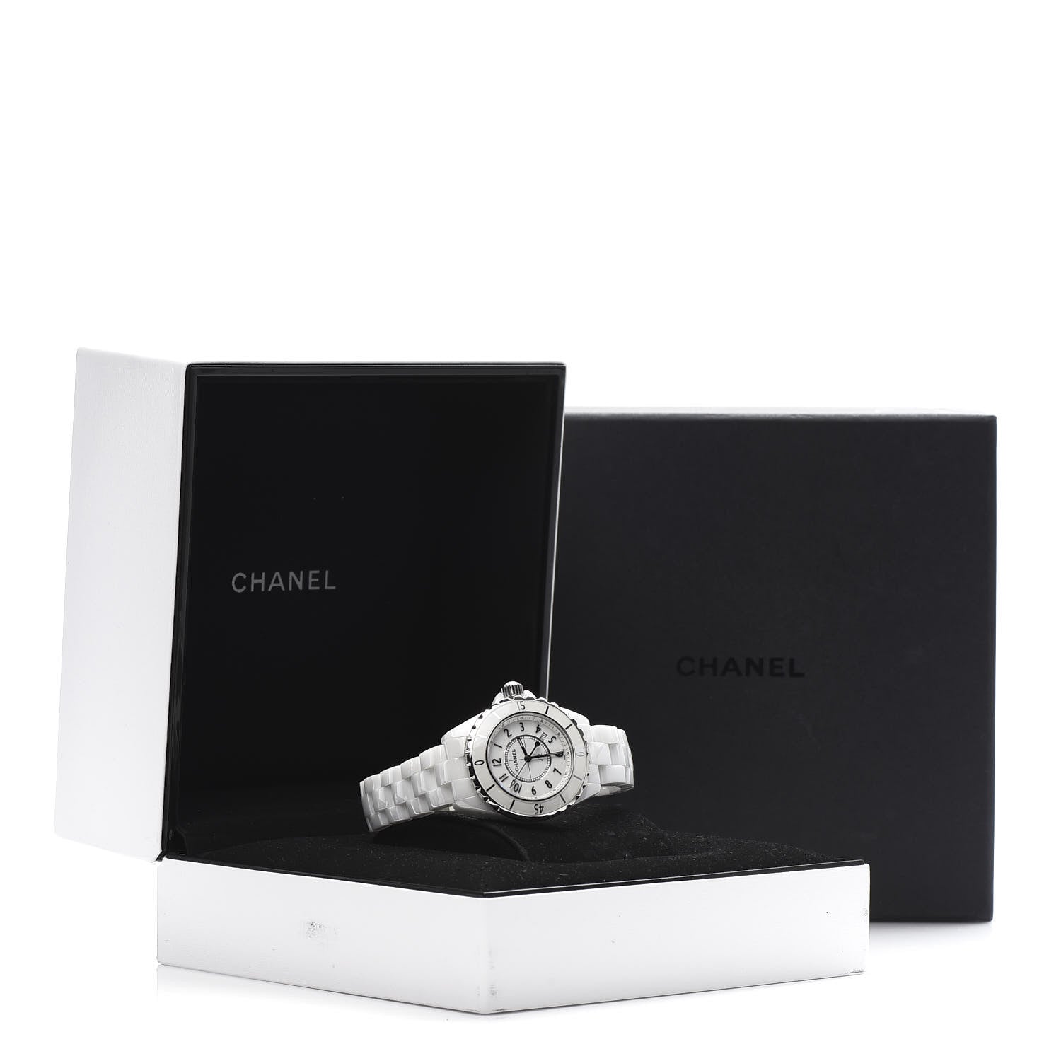 Chanel Stainless Steel Ceramic 33mm J12 Quartz Watch White 7 of 7