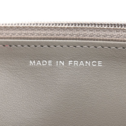 Chanel Caviar Quilted Boy Wallet On Chain WOC Grey 7 of 13