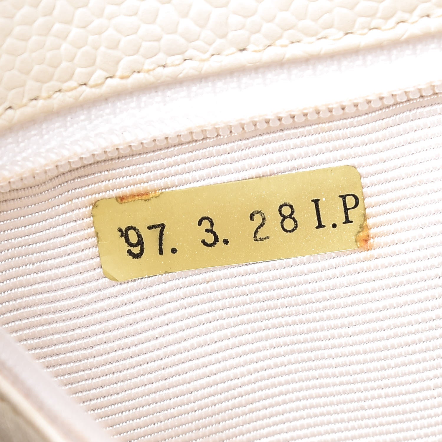 Chanel Caviar Quilted Shoulder Bag White 8 of 20