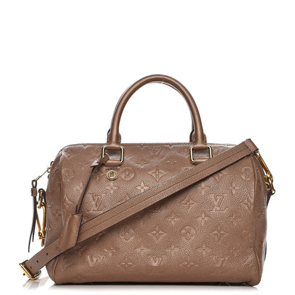 Louis Vuitton Empreinte Speedy Bandouliere 25 Bronze 1 of 13