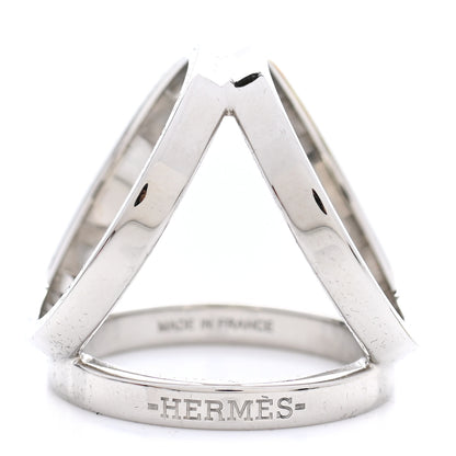 Hermes Palladium Trio Scarf Ring 1 of 5