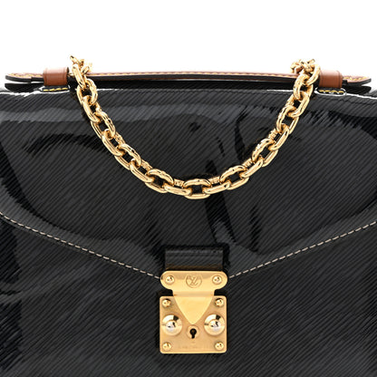 Louis Vuitton Shiny Epi Monogram Pochette Metis Mini Marine 7 of 10