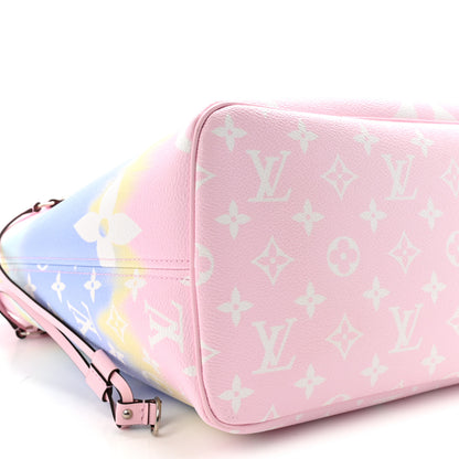 Louis Vuitton Monogram Escale Neverfull MM Pastel 9 of 10
