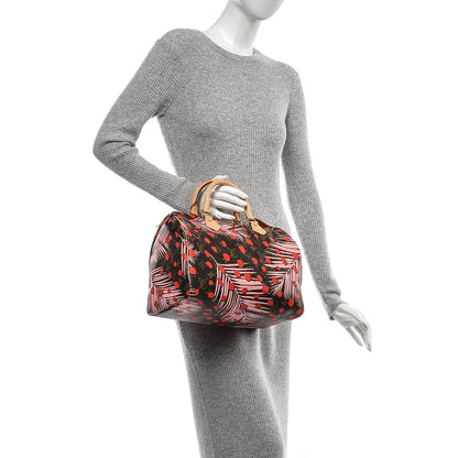 Louis Vuitton Monogram Jungle Dots Speedy 30 Sugar Pink Poppy 2 of 6