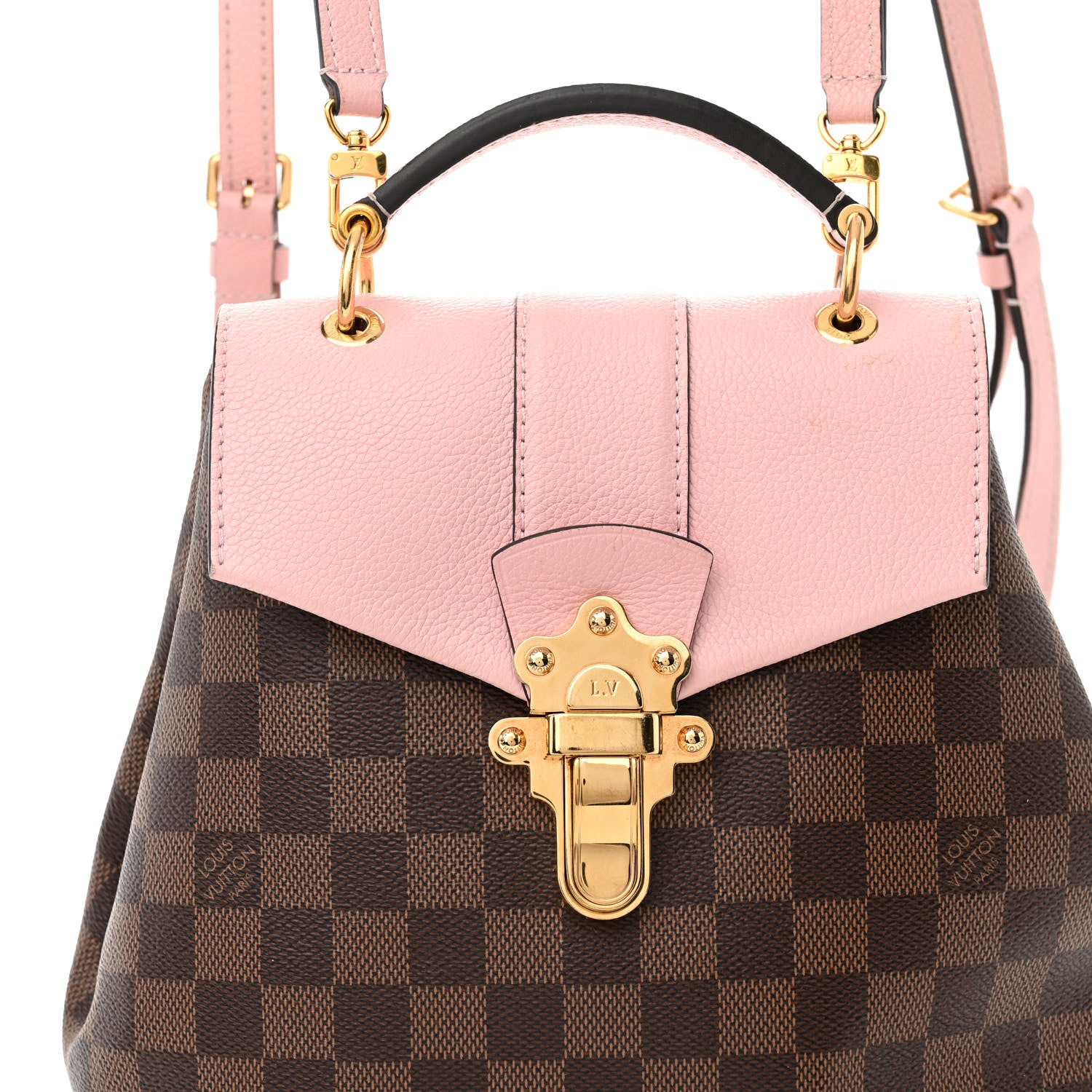 Louis Vuitton Damier Ebene Clapton Backpack Magnolia 7 of 14