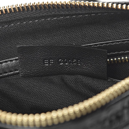 Givenchy Calfskin Crocodile Embossed Small Pandora Black 7 of 10