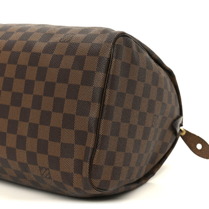 Louis Vuitton Damier Ebene Speedy 30 9 of 11