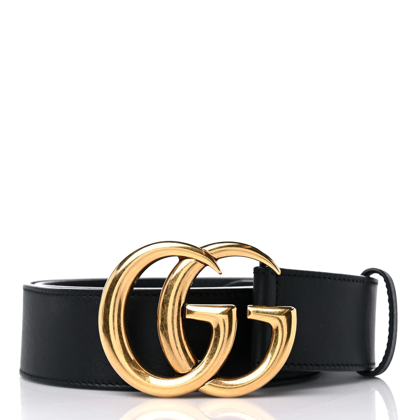 Calfskin Double G 40mm Belt 80 32 Black