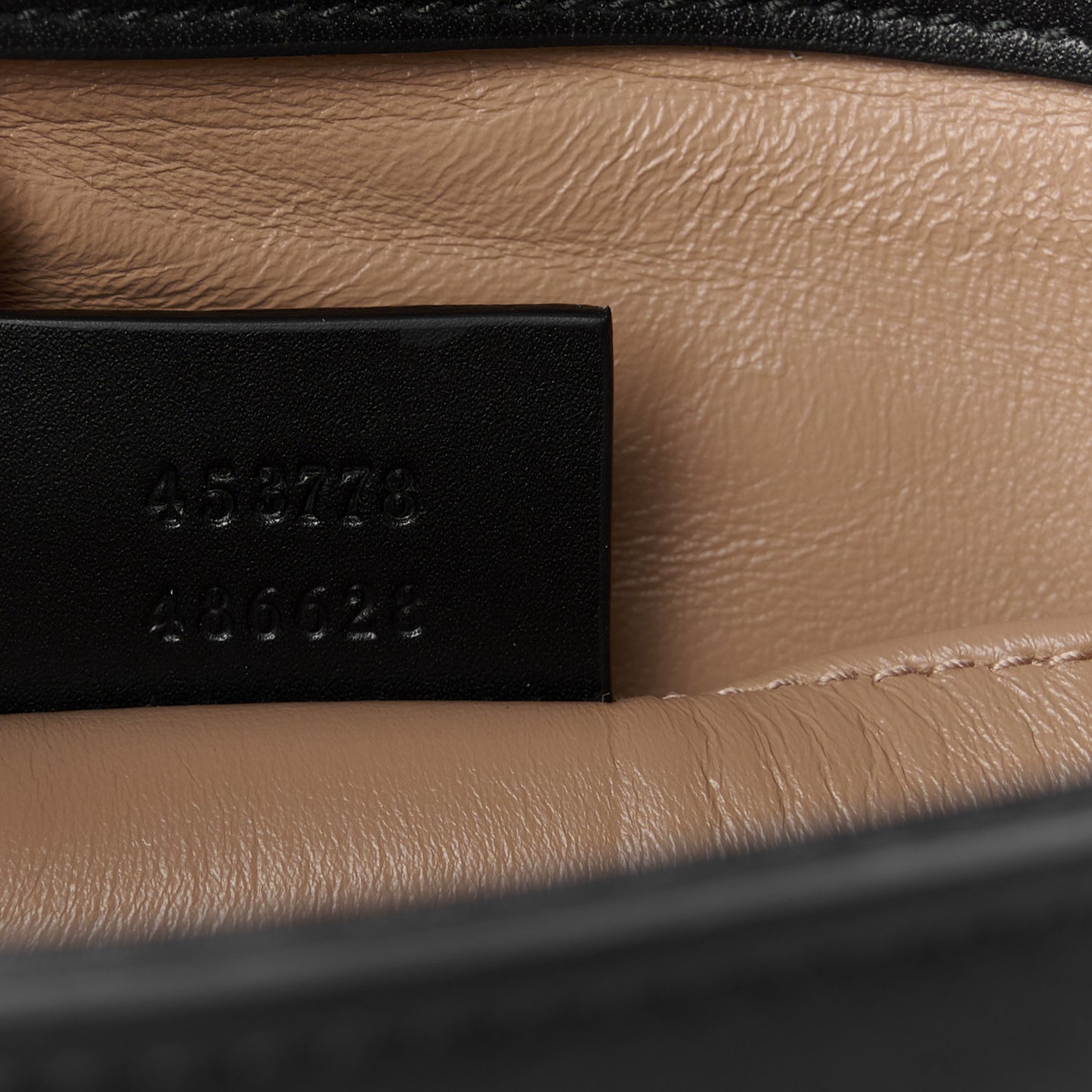 Nappa Pearl Studded Mini Queen Margaret Broadway Shoulder Bag Black