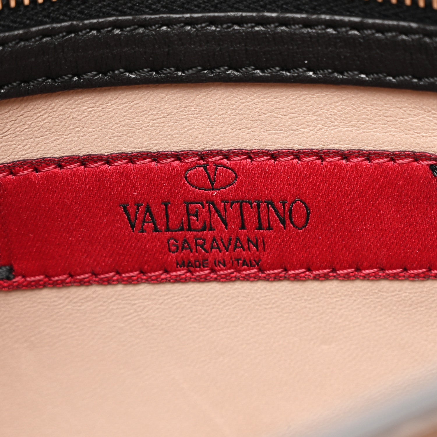 Valentino Garavani Nappa Rockstud Wristlet Clutch Black 7 of 11