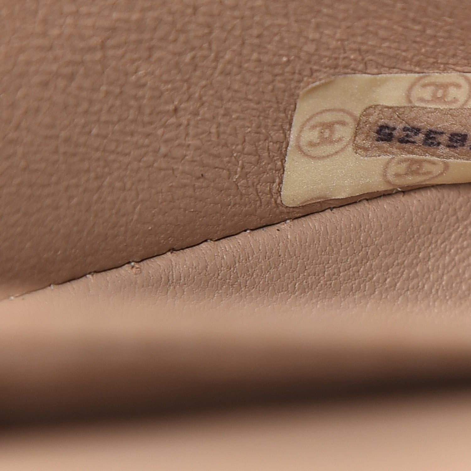Chanel Lambskin Quilted Small Double Flap Beige 10 of 16