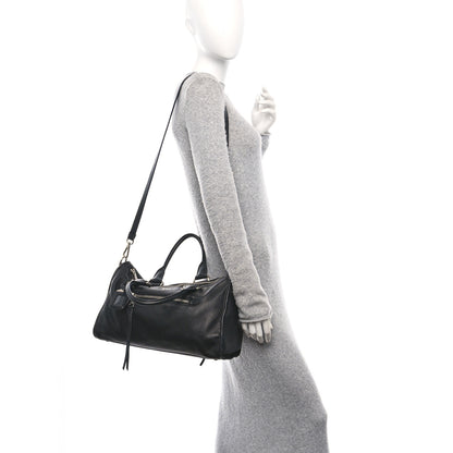Prada Vitello Phenix Shopping Satchel Black 2 of 12