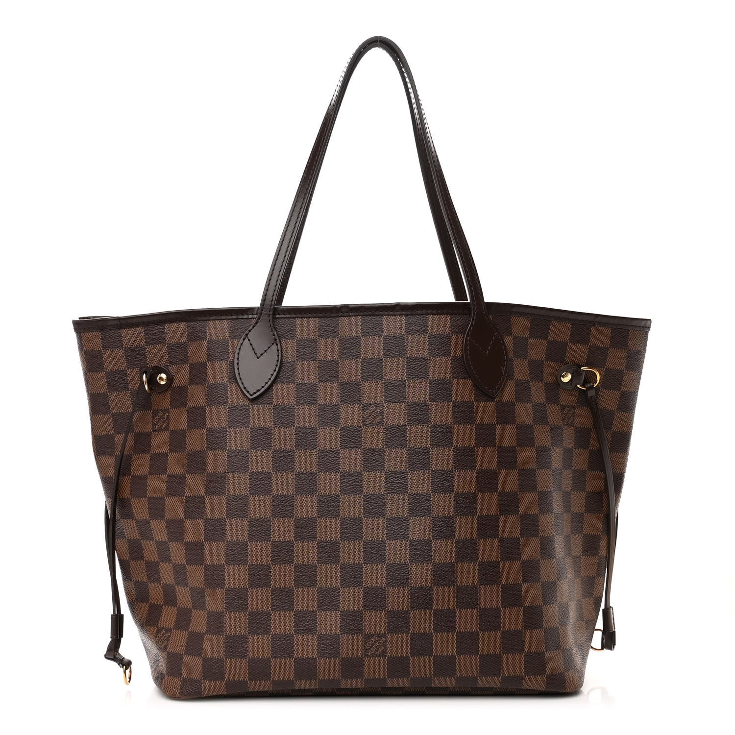 Louis Vuitton Damier Ebene Neo Neverfull MM Rose Ballerine 3 of 11