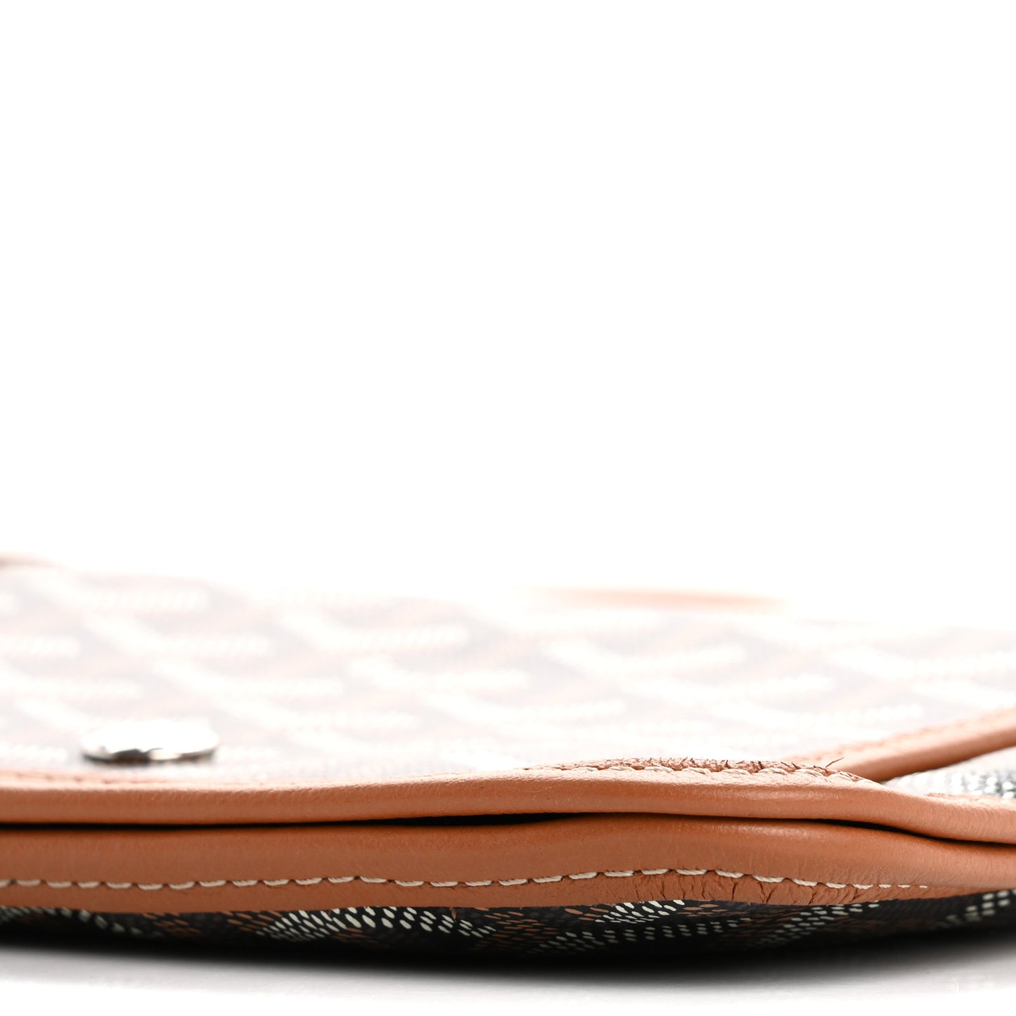 Goyardine Plumet Wallet Clutch Black Gold