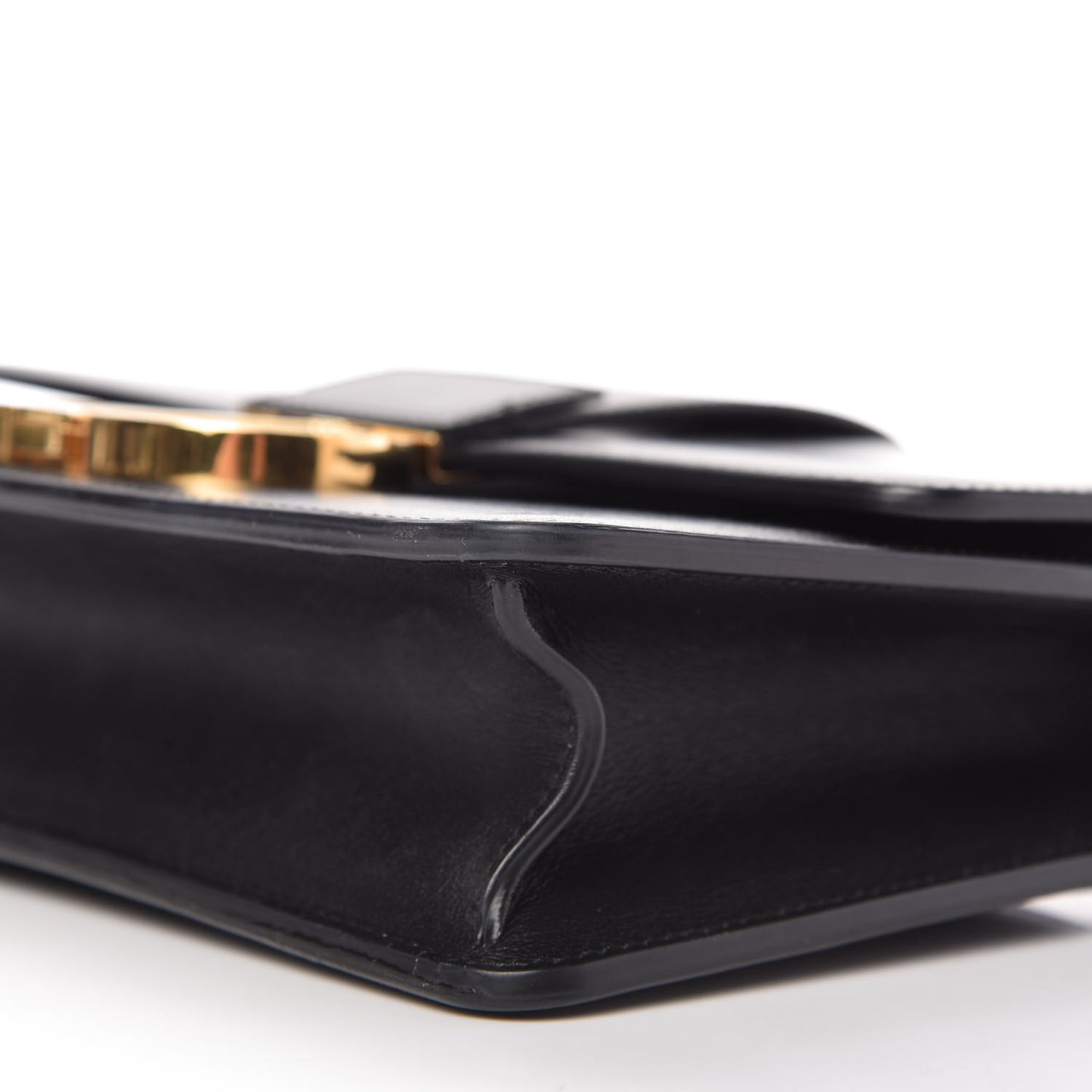 Smooth Calfskin 30 Montaigne Flap Bag Black