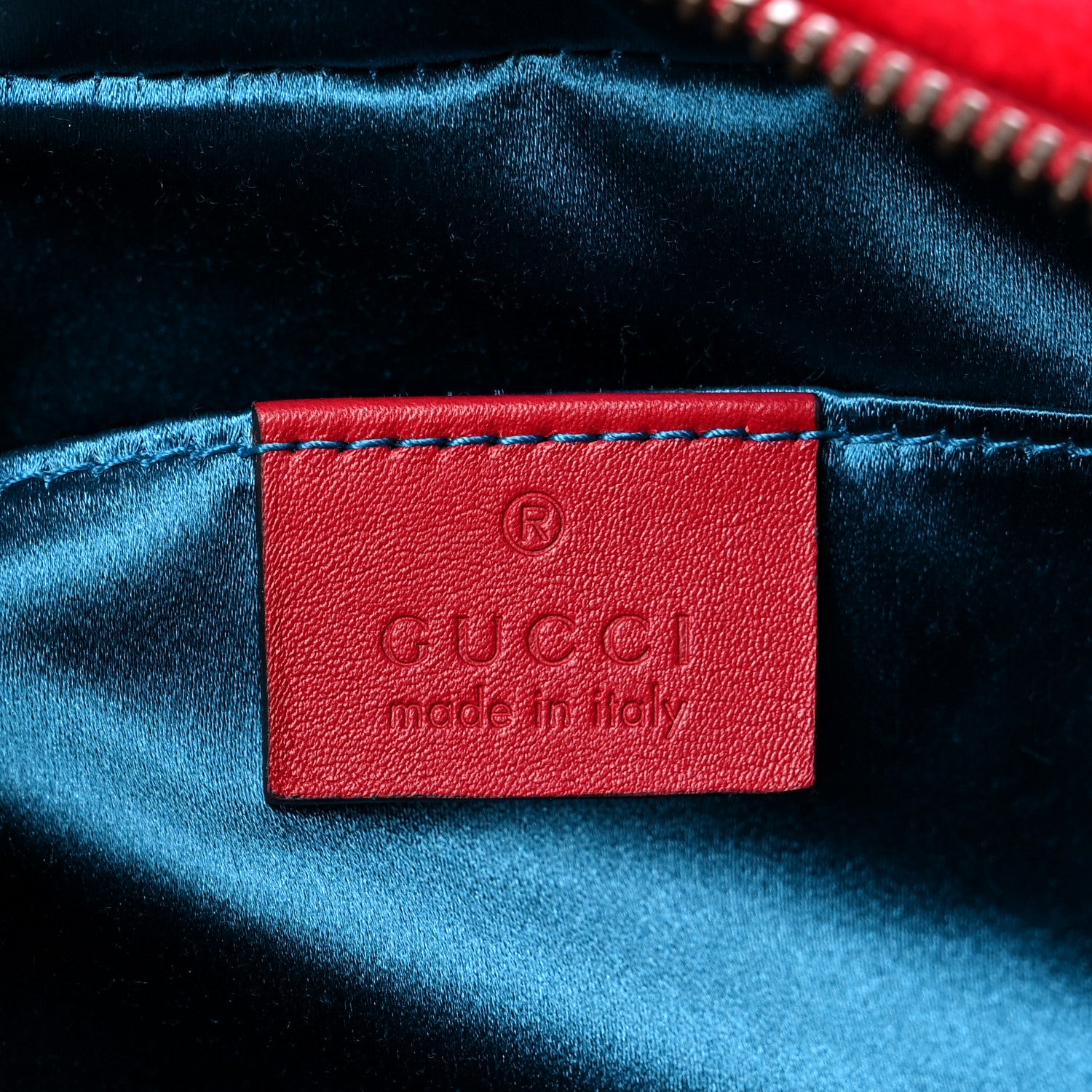 Gucci Velvet Matelasse Small GG Marmont Chain Shoulder Bag Hibiscus Red 6 of 15
