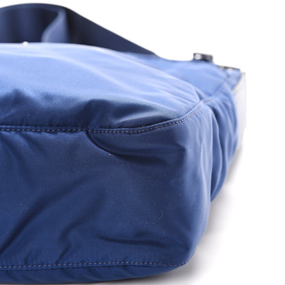 Prada Nylon Vela Saffiano Flat Messenger Bag Royal 11 of 11