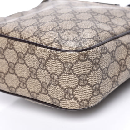 Gucci GG Plus Monogram Messenger Bag Dark Brown 10 of 12