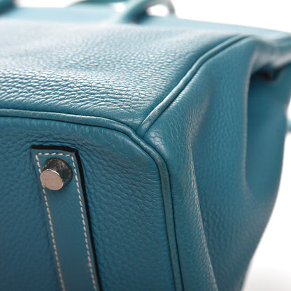 Hermes Togo Birkin 35 Blue Jean 36 of 38
