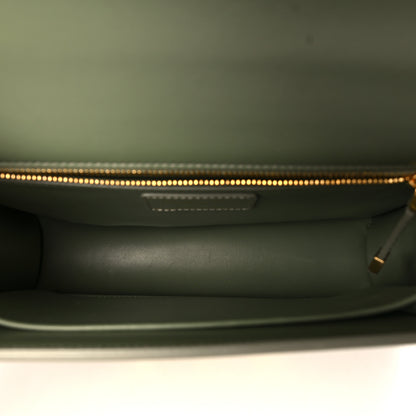 Christian Dior Smooth Calfskin 30 Montaigne Flap Bag Mint Green 5 of 11