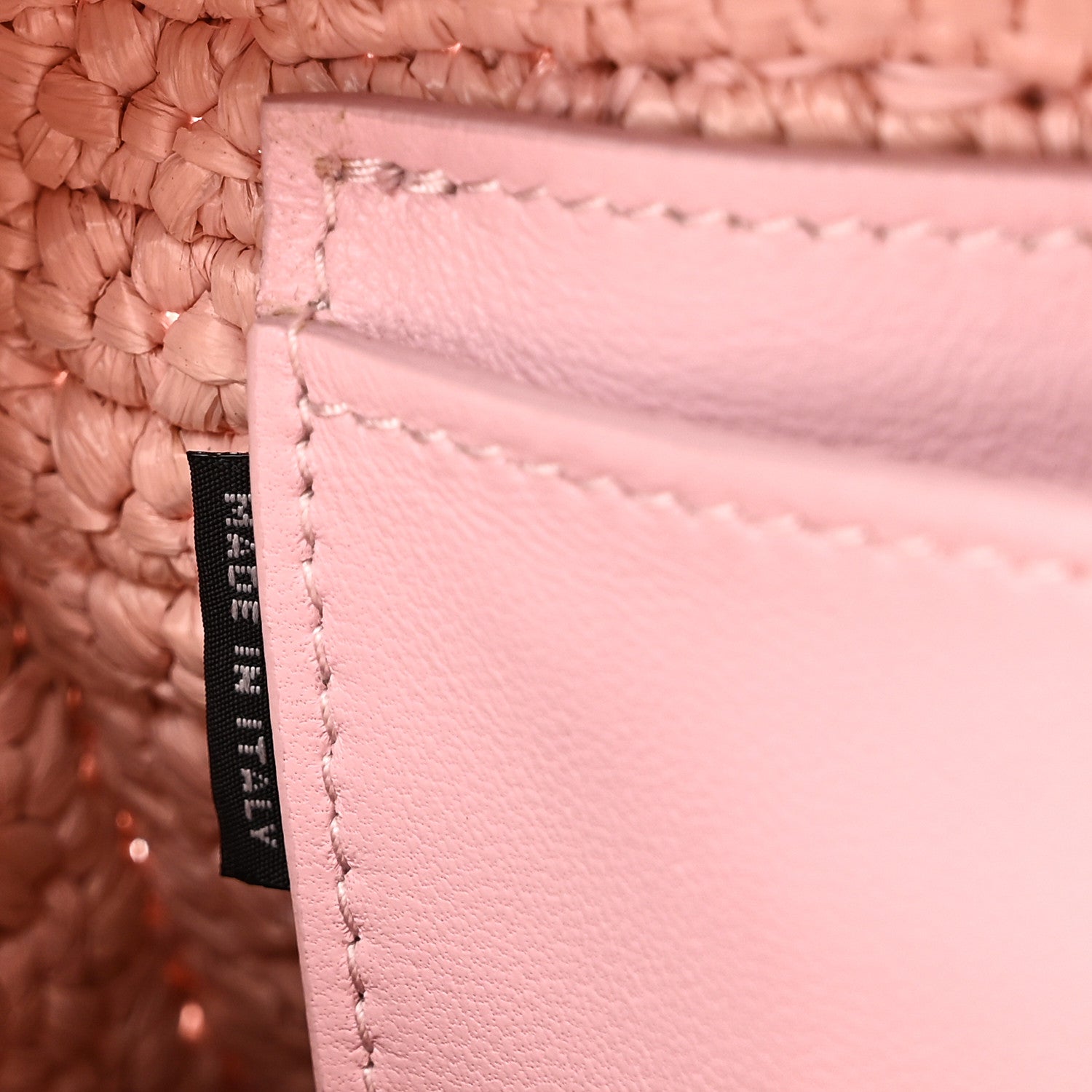 Miu Miu Crochet Calfskin S Narrow Arcadie Alabaster Pink 1939683