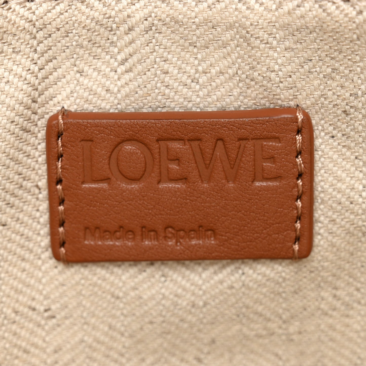 Calfskin Mini Hammock Hobo Tan