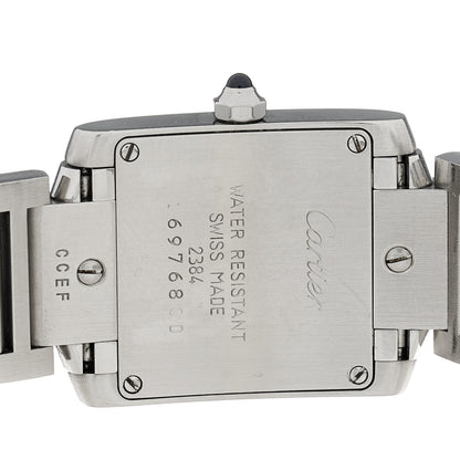 Cartier Stainless Steel 20mm Tank Francaise Quartz Watch 4 of 4