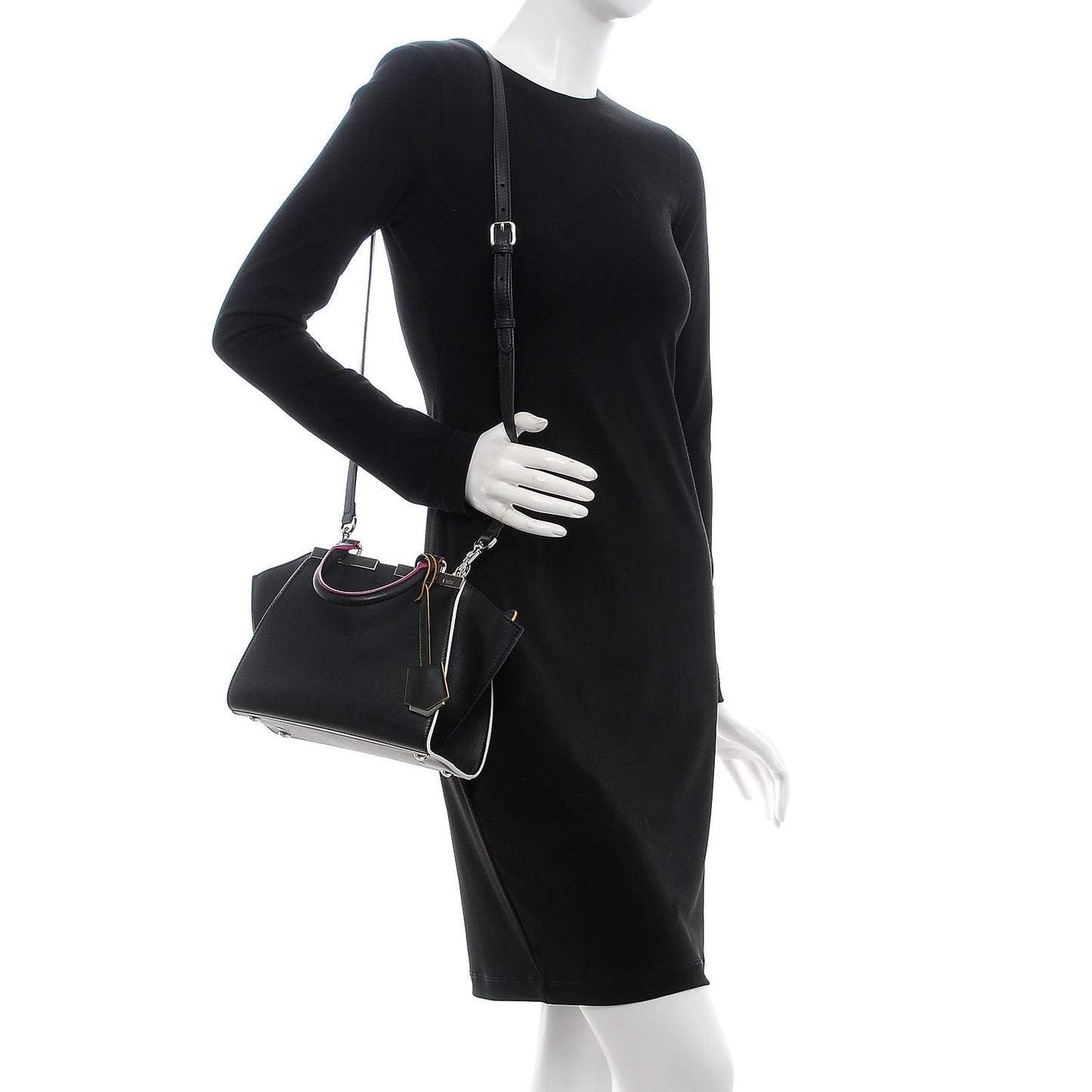 Vitello Dolce Mini 3Jours Tote Black