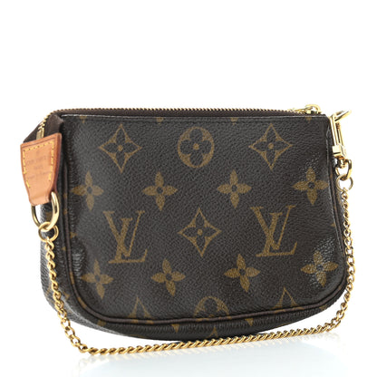 Louis Vuitton Monogram Complice Trunks and Bags Mini Pochette Accessories Beige 3 of 7