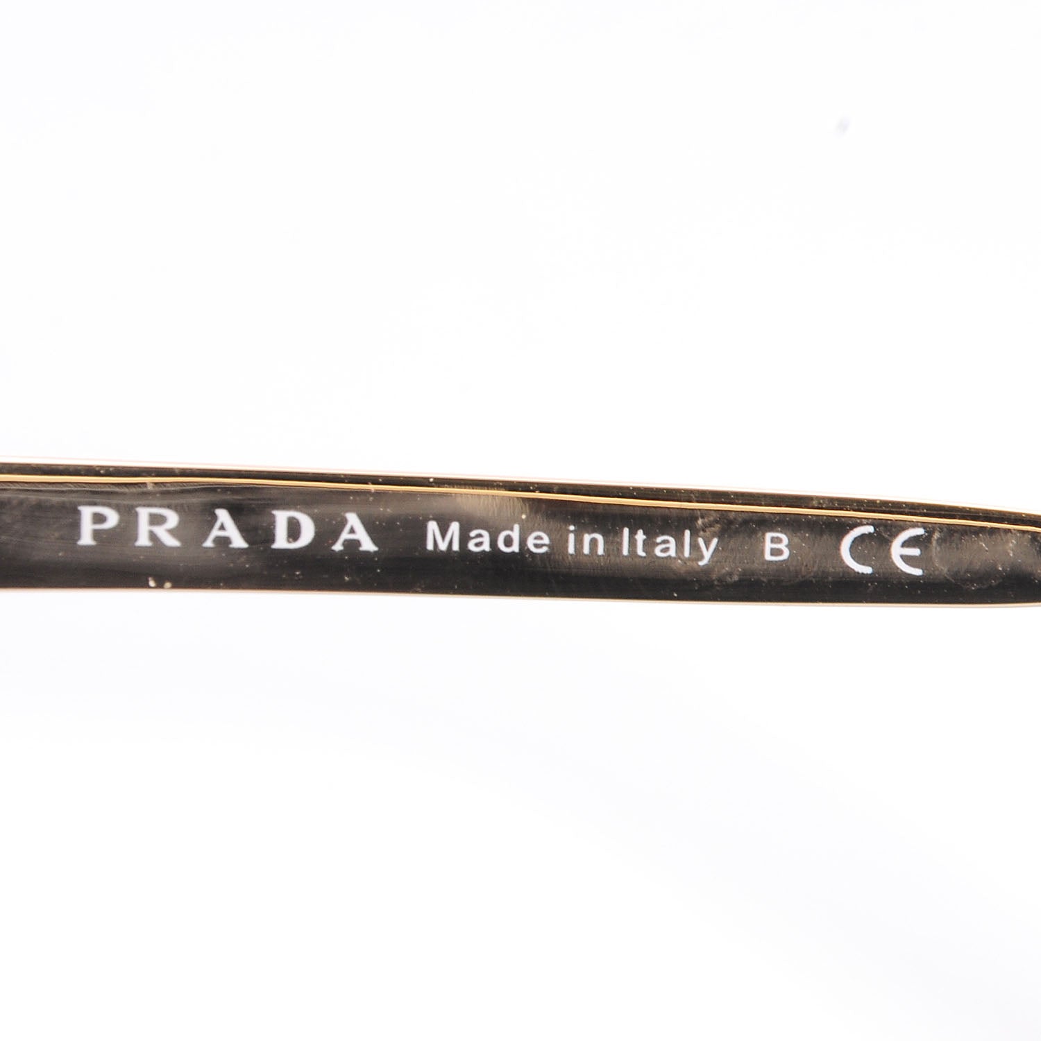 Prada Acetate Cinema Sunglasses SPR 09QS White 5 of 8