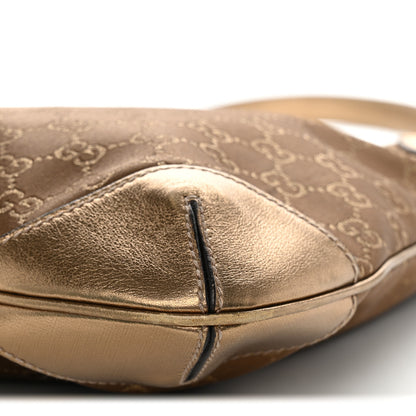 Gucci Monogram Signature Hobo Bronze 10 of 12