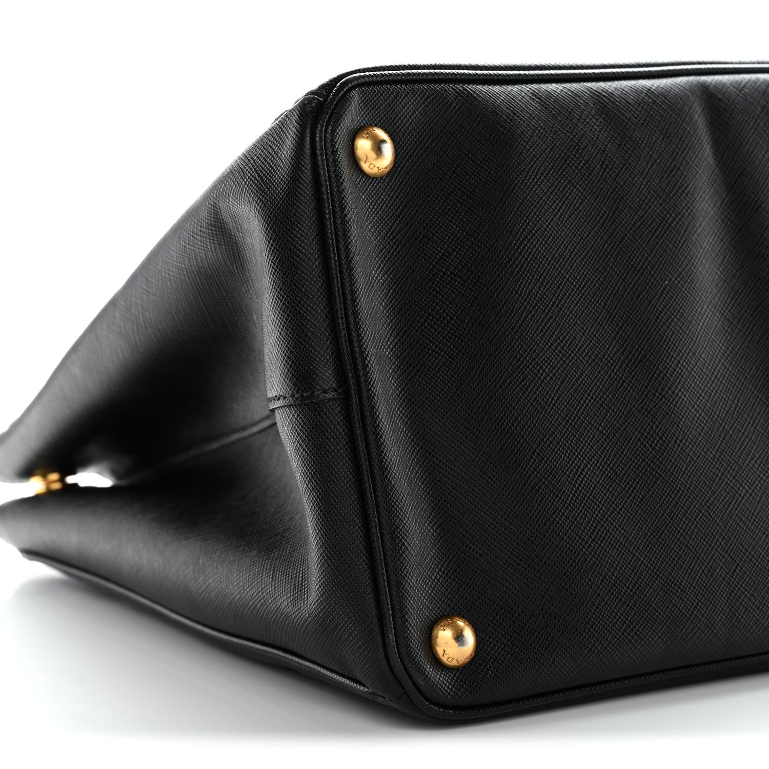 Prada Saffiano Lux Large Tote Black 9 of 10