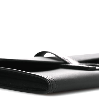 Hermes Swift Shiny Alligator Jige Elan 29 Touch Clutch Black 9 of 11