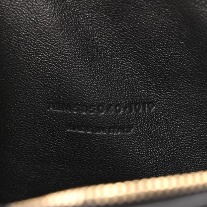 Saint Laurent Grain De Poudre Matelasse Monogram Mini Lou Camera Bag Black 7 of 10
